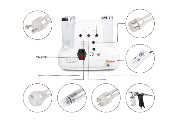 Interface of 7-In-1 Hydrodermabrasion Machine 