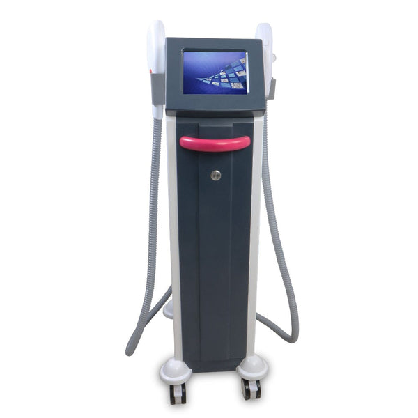 HR-AS32 Stand-Type OPT SHR E-light IPL Hair Removal Machine with 2 Handles