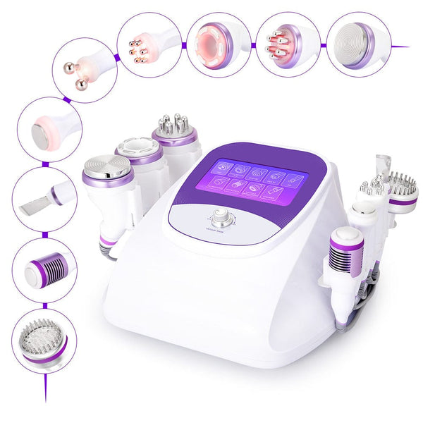 Various Handles of SD-9XS1 Aristorm 9-In-1 40K Ultrasonic Cavitation Machine