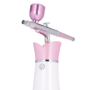 Pink SR-SP14 Portable High Pressure Nano Oxygen Injector Close-up