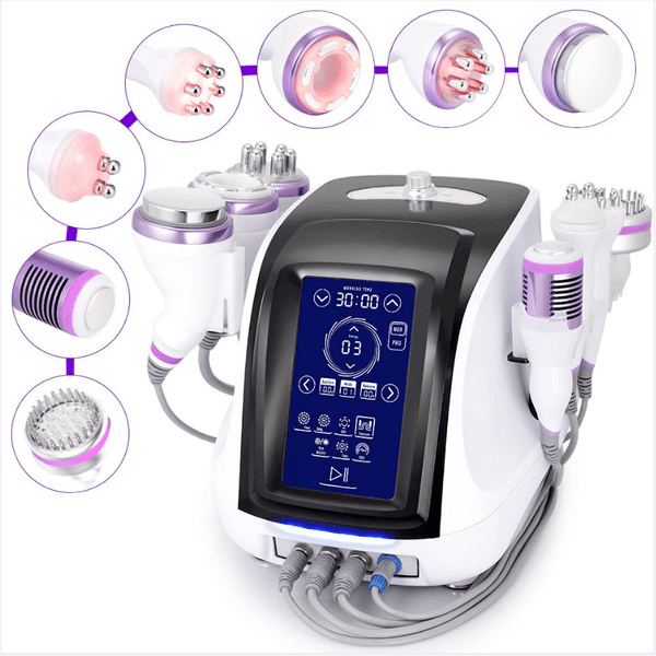 Various Handles of LS-78D1MAX 8-In-1 40K Cavitation Machine 