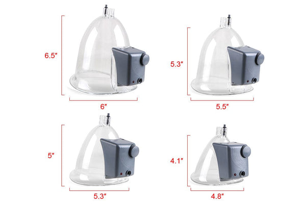 Vacuum Cup Size of BE-MC01 Vacuum Therapy Machine