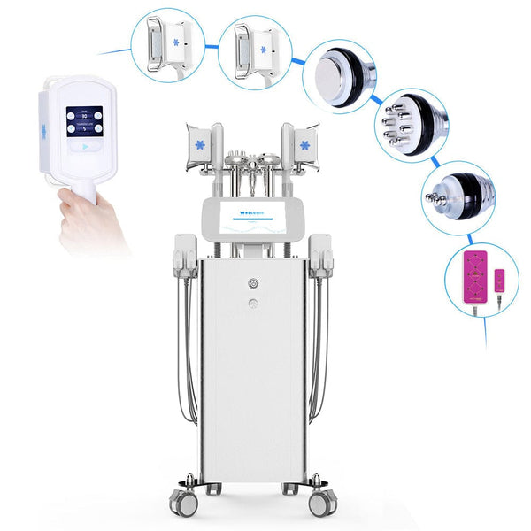 Various Handles of MS-7205FX Stand-Type 5-In-1 Cooling Vacuum Machine