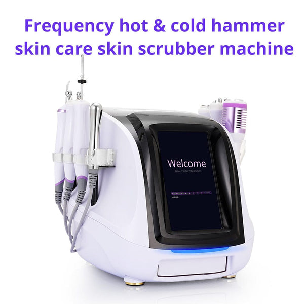 LS-78D5 7-In-1 Ultrasonic Facial Beauty Machine For Skin Care