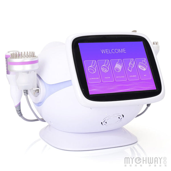 Mychway 5-In-1 Ultrasonic Beauty Machine With RF For Skin Tightening