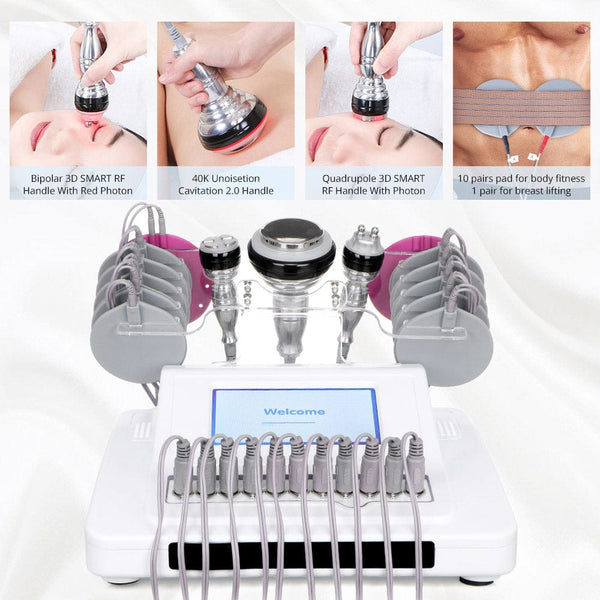 Applicable Body Areas of MS-JS4201B 3-In-1 EMS Muscle Training Machine