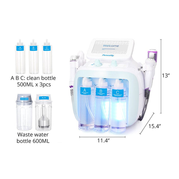 Product Size of SR-AF1326 6-In-1 Hydro Facial Machine