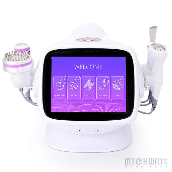 LB-61Q1 5-In-1 Ultrasonic Beauty Machine Display