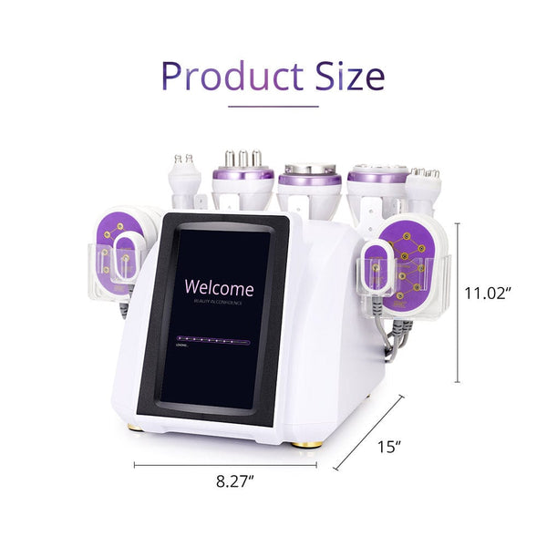 Ultrasonic 40k Cavitation RF Skin Lifting Weight Loss Fat Removal Machine