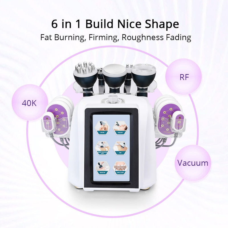 Multifunctional Ultrasonic Cavitation 2.0 RF Body Slimming Skin Tifhtening Machine