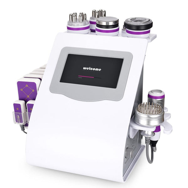 MS-76D2MAXSB 9-In-1 40K Cavitation RF Machine Display