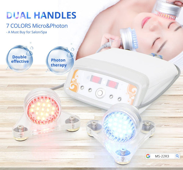 MS-22R3 Photon LED Facial Beauty Device With Dual Handles