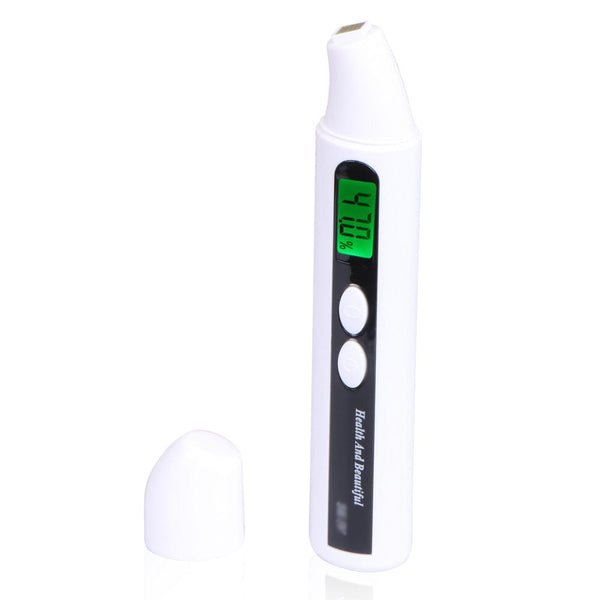 Mychway Portable Digital LCD Tester Pen For Facial Moisture & Oil Analyzing