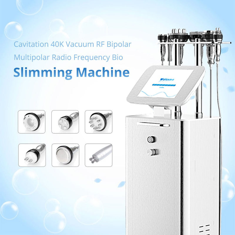 Cavitation 40K Vacuum RF Bipolar Multipolar Radio Frequency Bio Slimming Machine