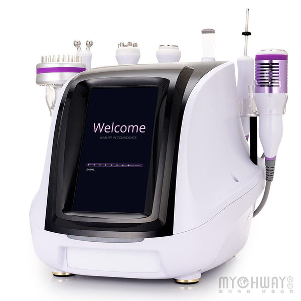 LS-78D3 8-In-1 Ultrasonic Beauty Machine Display