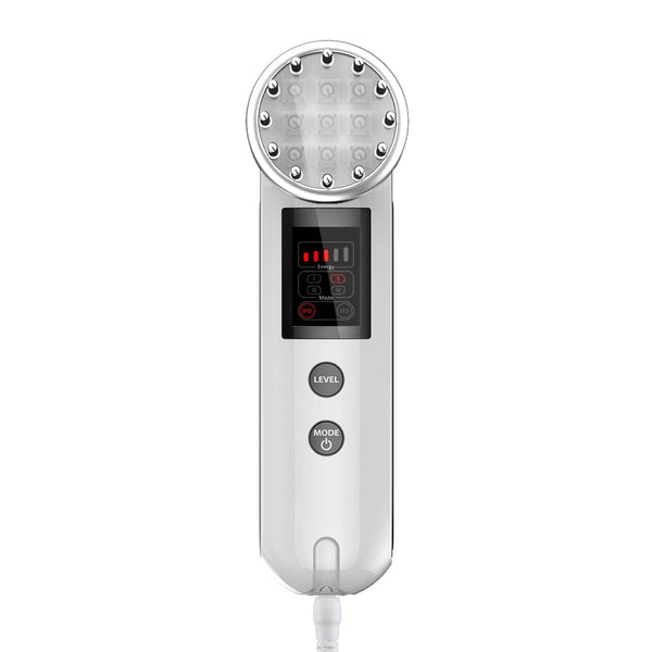 NM-SN8 Handheld 2-In-1 Photon LED Microcurrent Beauty Device Display