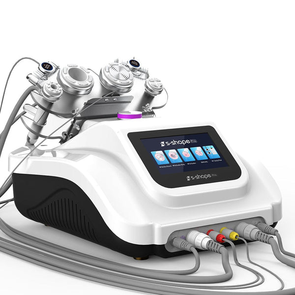 Mychway 30K Cavitation S Shape Machine With Handy Polar RF For Body Contouring & Massaging