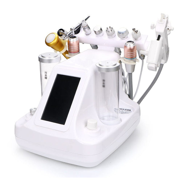 Mychway 11-In-1 Hydra Dermabrasion Machine With 7-Color Light Mask For Skin Rejuvenation