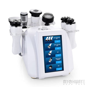 MS-21S9 8-In-1 40K Cavitation 3D Rotating RF Machine Display