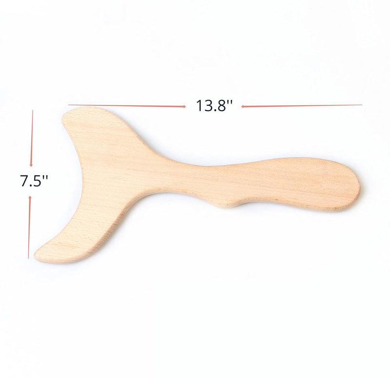 Wooden Lymphatic Drainage Massager Sizes: 7.5'' x 13.8''