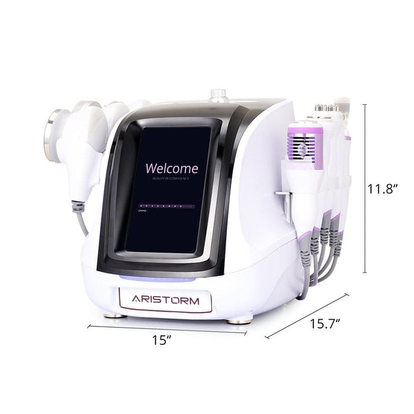 Product Size of LS-89D1 Aristorm 8-In-1 Ultrasonic 40K Cavitation Machine