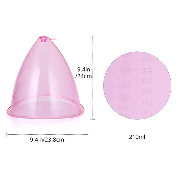 210ML Breast Enhancement Butt Lift Vacuum Cupping Super Extra Cups 2 Pcs