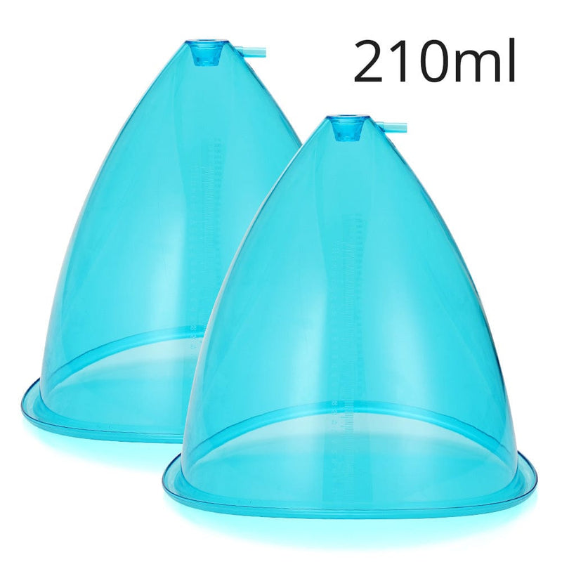 210ML Breast Enhancement Butt Lift Vacuum Cupping Super Extra Cups 2 Pcs