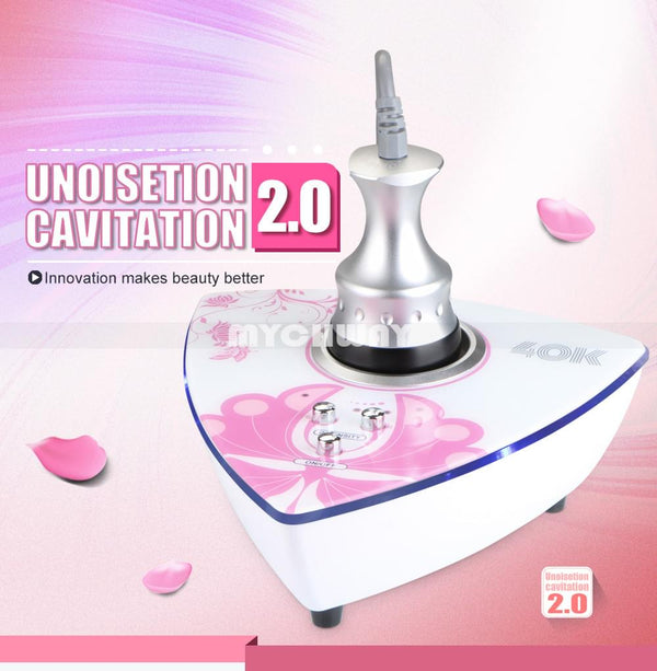 Mychway Mini Cavitation Cellulite Fat Reduction Slimming Machine Ultrasound Therapy Machine