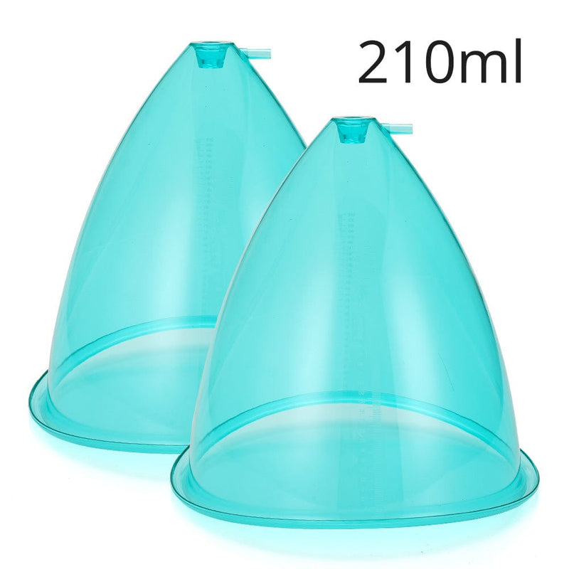 210ML Breast Enhancement Butt Lift Vacuum Cupping Super Extra Cups 2 Pcs