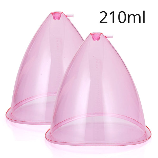 210ML Breast Enhancement Butt Lift Vacuum Cupping Super Extra Cups 2 Pcs