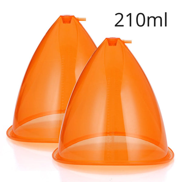 210ML Breast Enhancement Butt Lift Vacuum Cupping Super Extra Cups 2 Pcs