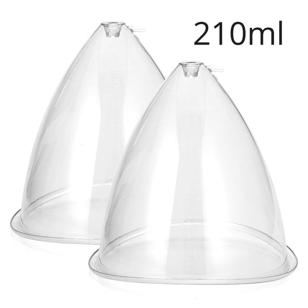 210ML Breast Enhancement Butt Lift Vacuum Cupping Super Extra Cups 2 Pcs