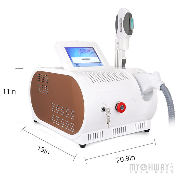 Product Size of HR-K600P IPL RF Hair Removal Beauty Equipment