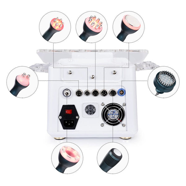 Interface of MS-22S9 8-In-1 40K Ultrasonic Cavitation Machine