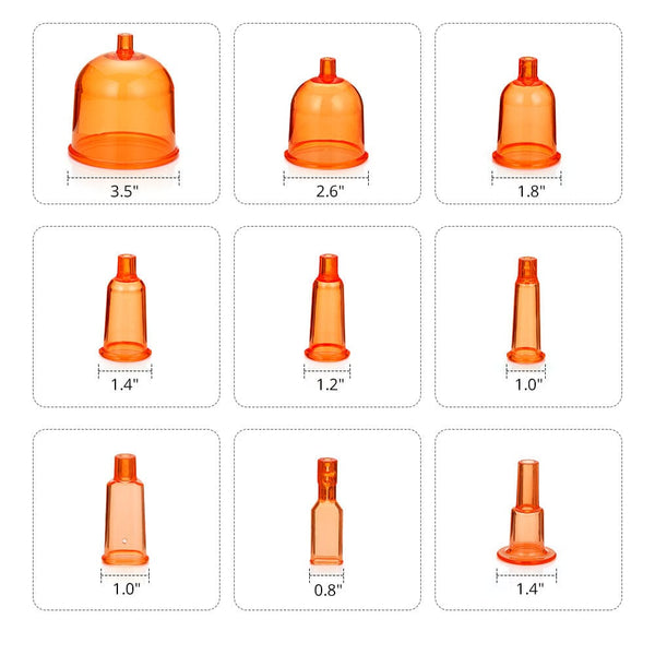 Vacuum Cups Size of SD-43S2 4-In-1 30K Cavitation Machine