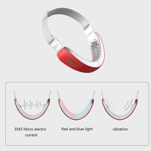 V-face Micro-current Face Massager With Remote Control