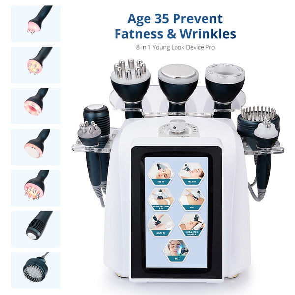 Various Handles of MS-22S9 8-In-1 40K Ultrasonic Cavitation Machine