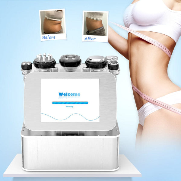 Before & After Results of MS-6651 7-In-1 40K Ultrasonic Cavitation Machine