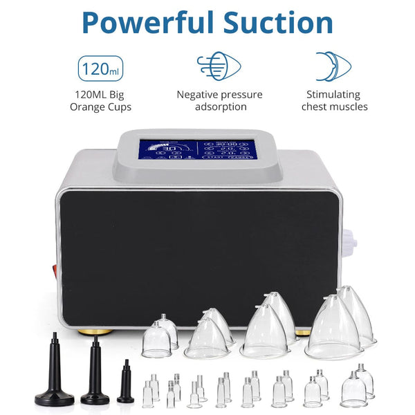 MS-2172 Vacuum Therapy Machine With Powerful Suction & Big Cups