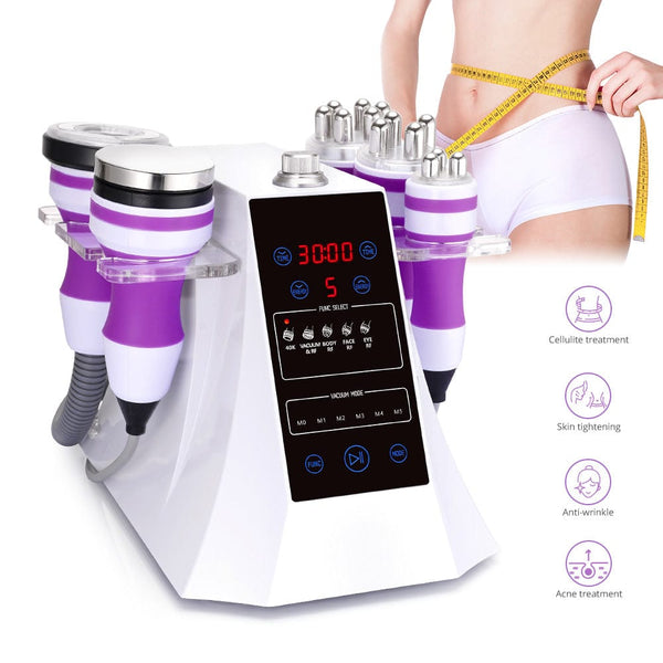 LY-54K2 5-In-1 40K Cavitation RF Vacuum Body Sculpting Machine’s Functions