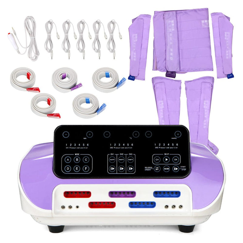 Pressotherapy Lymphatic Drainage Massage Machine Air Pressure Suit for Whole Body