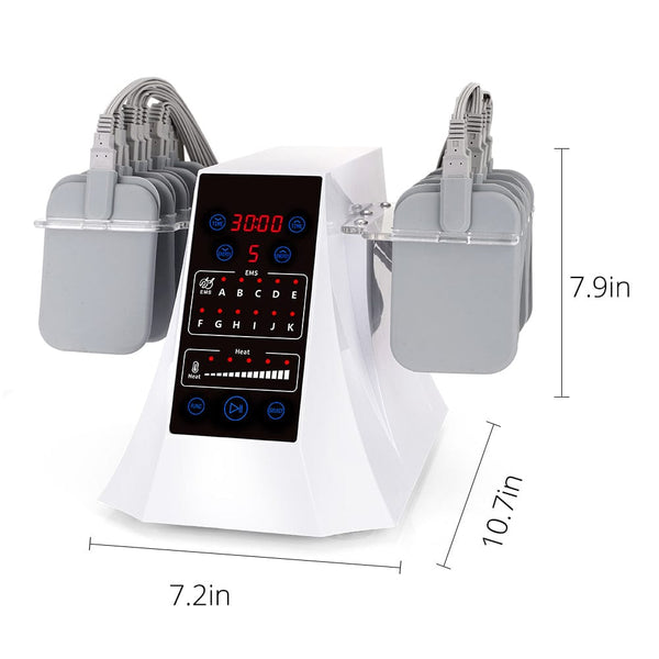 LY-2001B 2-In-1 EMS Machine With Heat Therapy Product Size