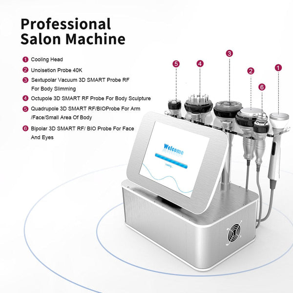 Mychway 7-In-1 40K Ultrasonic Cavitation Machine With RF For Body Sculpting & Skin Tightening