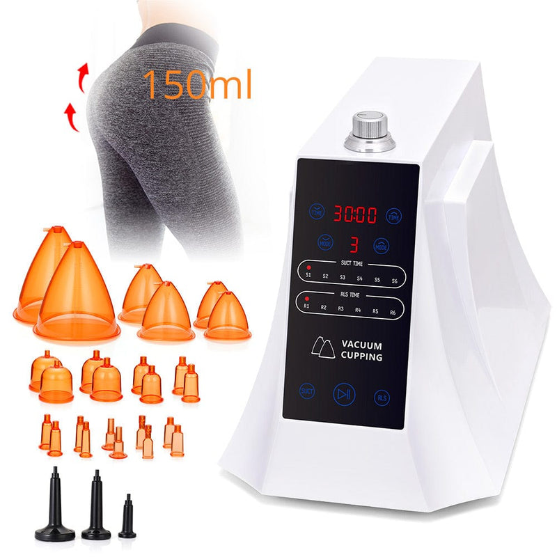 Vacuum Cupping Machine 150ml Cups Breast Butt Enlargement Machine Spa Use