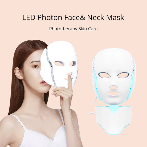 Phototherapy LED Phton Face & Neck Mask For Skin Care