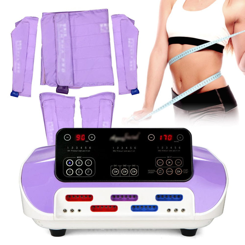 Pressure Suit Pressotherapy Body Slimming Weight Loss Salon Lymph Drainage