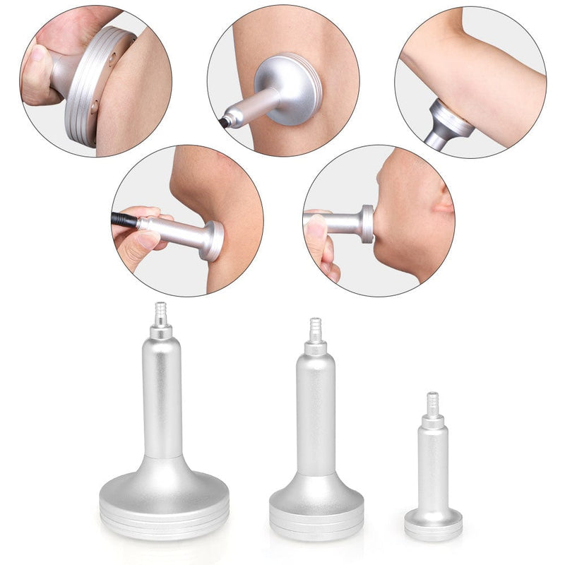 3PCS Grease Cups For Lymphatic Drainage Body Detox Beauty Machine